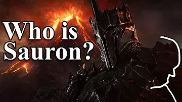 Qual a aparência de Sauron?