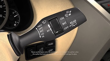 Windshield Wipers & Rear Wiper - Intermittent