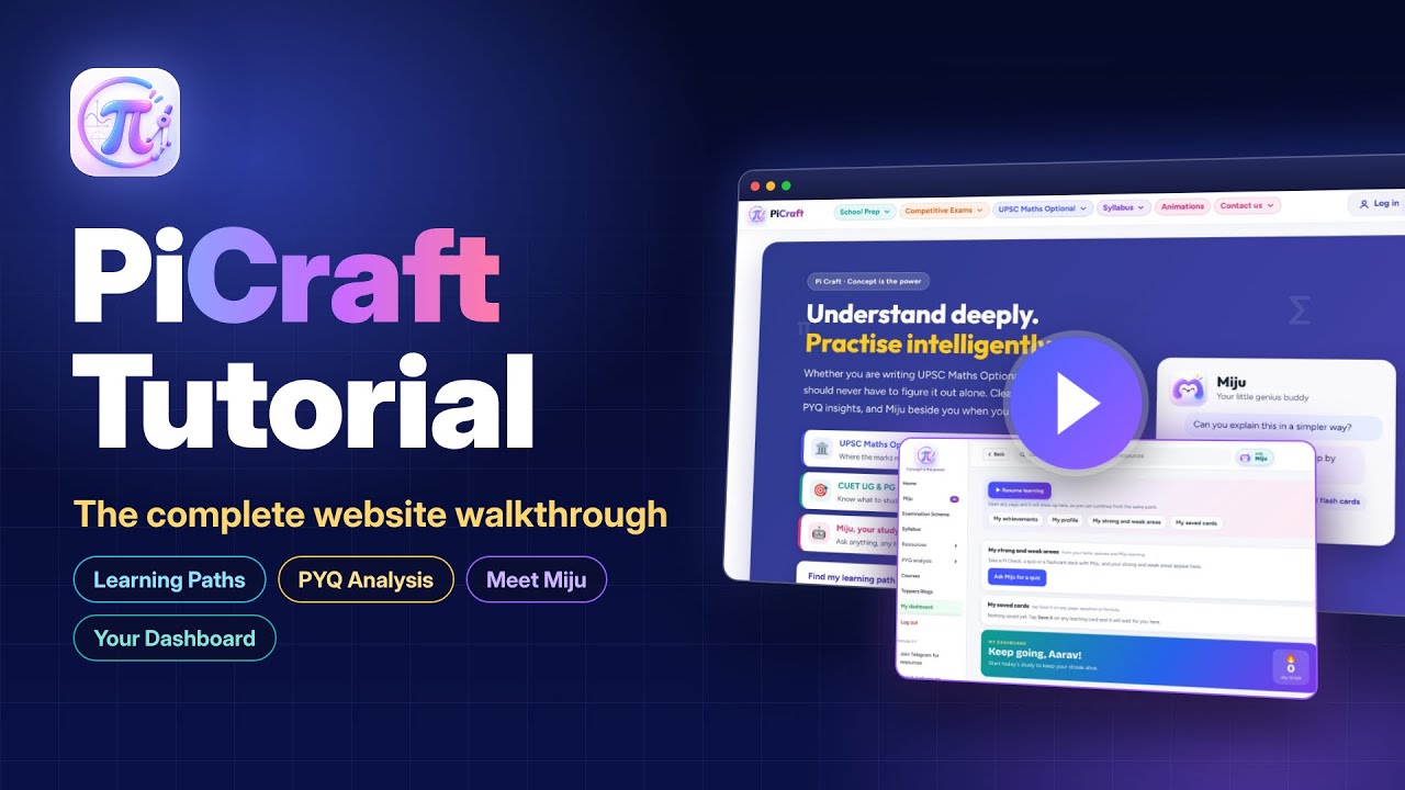 PiCraft website tutorial