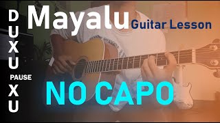 Vek X Yabesh Thapa - Mayalu / मायालु | EASY GUITAR LESSON (NO CAPO)