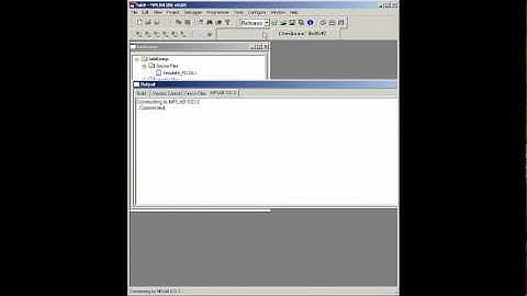 PIC C My first C program on MPLAB