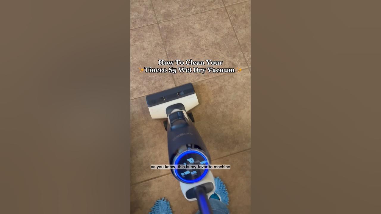 How To Clean Tineco S5 Wet Dry Vacuum cleaning YouTube