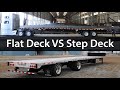 Flat Deck or Step Deck Trailers - Which One Is Right For You? | Maxim Truck & Trailer