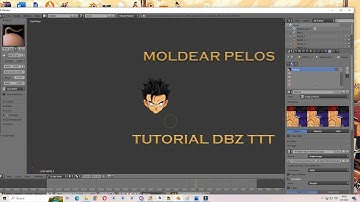 Como Moldear Pelos en Blender DBZZ TTT TUTORIAL