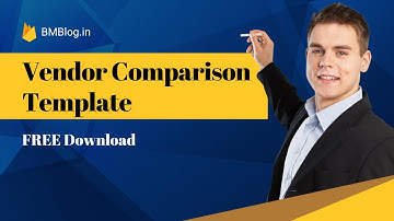 Vendor Comparison Template | Free Download | Increase Sales And Grow Your Business #b2bsales