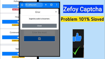 Zefoy CAPTCHA Problem | Zefoy CAPTCHA Code Problem solved | How to Use Zefoy 2025