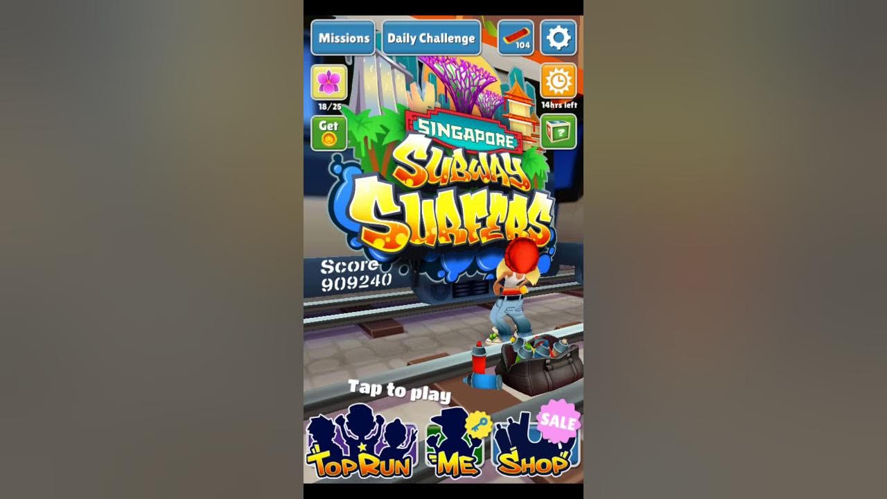 Subway Surfers 1 LANE Edition is 100% Impossible 