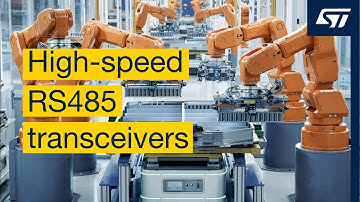 Discover the next-gen automation networks with RS485 transceivers