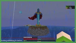 Philza building something in memory of Technoblade by DSMBee 6,096 views 1 year ago 46 seconds