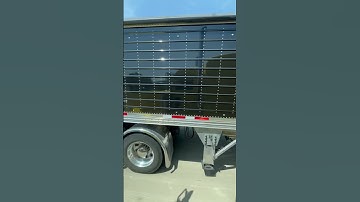 Kenworth pulling hopper bottom Racine Wisconsin!  #shorts #trucking