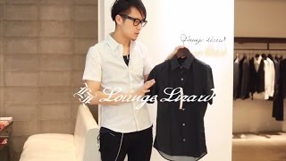 Lounge Lizard　ラウンジリザード　小紋柄 半袖シャツ【商品紹介】