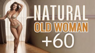Natural Older Woman Over 50 Attractively Dressed Classy💖Natural Older Ladies Over 60💃Fashion Tips223