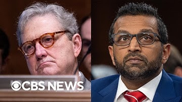 Watch: Sen. John Kennedy, Kash Patel discuss Charlie Kirk shooting probe, Epstein files