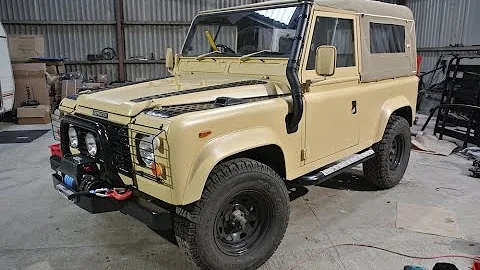 Build your own Military Land Rover Defender
