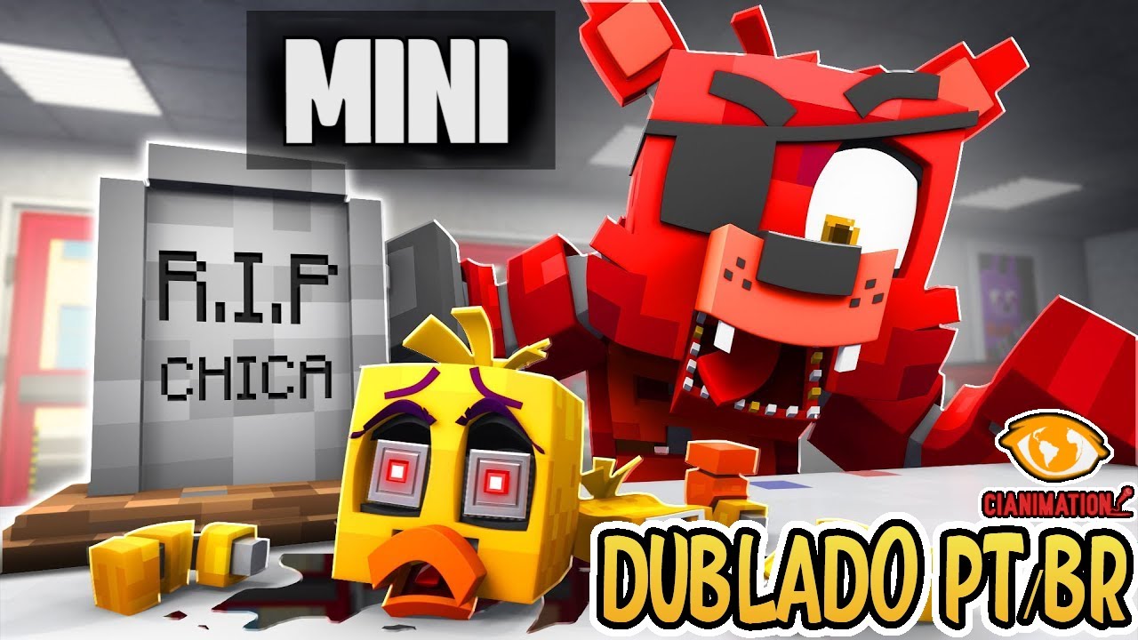 TINY CHICA DIES! - Fazbear and Friends SHORTS #1-11 DUBLADO PT BR | CIANIMATION FANDUBS