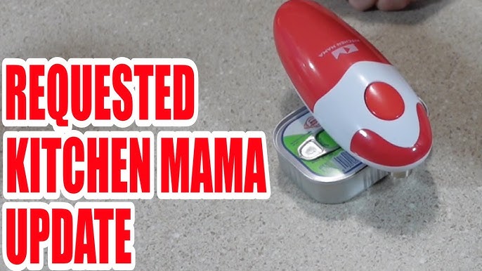 How to Use Kitchen Mama Electric Can Opener