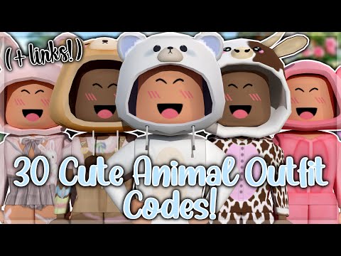 30 Cute Animal outfit codes! (+ links!) ???????? - YouTube