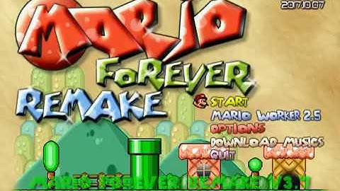 Mario Forever Remake v3.7 - Release trailer !