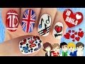 1D Nails - One Direction Nail Art