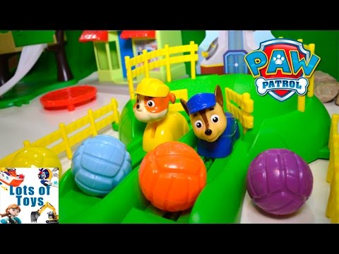 paw patrol ball game