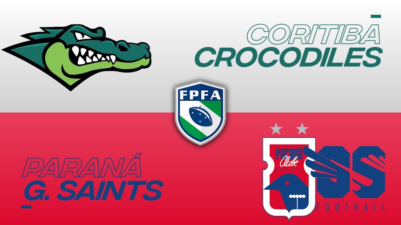 TRANSMISSÃO PLAYOFFS PARANÁ BOWL 2023 - CORITIBA CROCODILES X PARANÁ  GUARDIAN SAINTS 