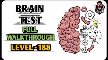 Brain Test - Level 188 - Find the pairs and win the game | Full Walkthrough