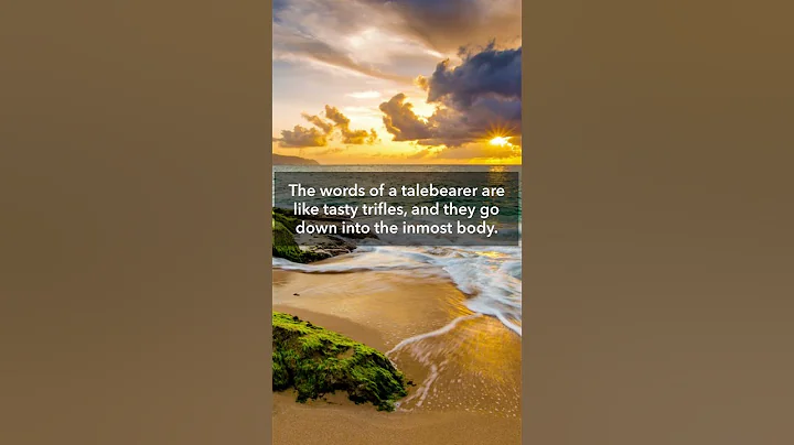 Gossip. Proverbs 26:22 #god #jesus #prayers #blessings #bible #fyp #reels #shorts #faith #believe