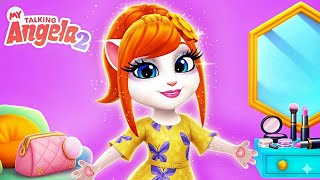 From Messy to Dressy! 👗 My Talking Angela 2:  Am I Beautiful? (Gameplay | NEW UPDATE) ✨️ screenshot 1