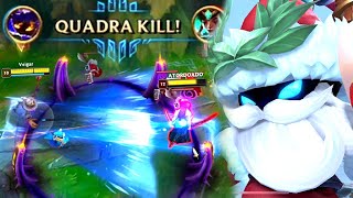 VEIGAR QUADRA KILL CONTRA SYLAS MID | MONO VEIGAR FENIX LOL GAMEPLAY