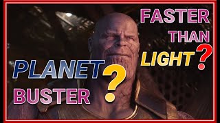How Powerful is MCU Thanos?