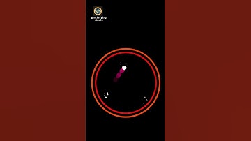 Will the ball escape the rings? #adhd #simulation #satisfying #programming #coding #gaming #physics