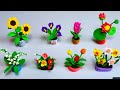 How to make Clay Flower  | DIE Clay Art Ideas | Nursery Activists