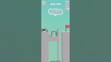 Draw bridge puzzle game level 2122 #drawing #game #Shorts