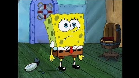 Spongebob Slowly Realing that he Used too Much Sauce For 10 Hours (Tom Sticker Version)