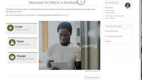 Sharing ePortfolio Content
