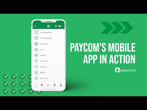 Paycom's Mobile App in Action