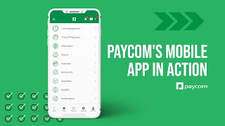 Paycom's Mobile App in Action