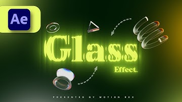 This Effect is COOL on Anything!⚡Epic Refracted Glass Effect in After Effects - Motion Rex