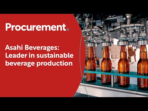 Asahi Beverages: Leader in sustainable beverage production