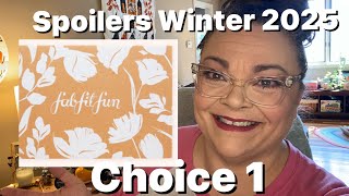 картинка: Спойлеры FabFitFun Winter 2025 — Категория 1 + скидка 20 долларов
