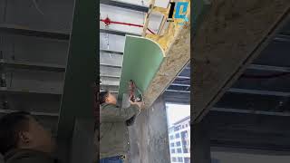 Curved Gypsum Ceiling Design