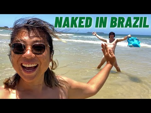 Brazil's Nudist Beach 🇧🇷 (First time experience!)