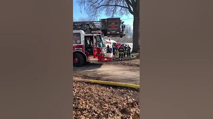 1 treated for smoke inhalation following afternoon fire