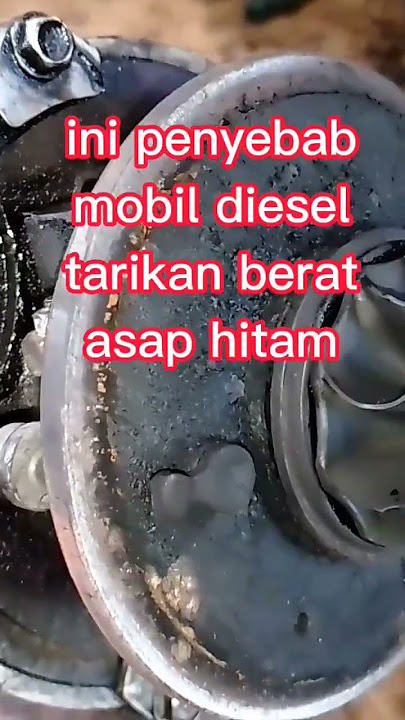 ini penyebab mobil diesel commonrail tarikan berat asap hitam pekat