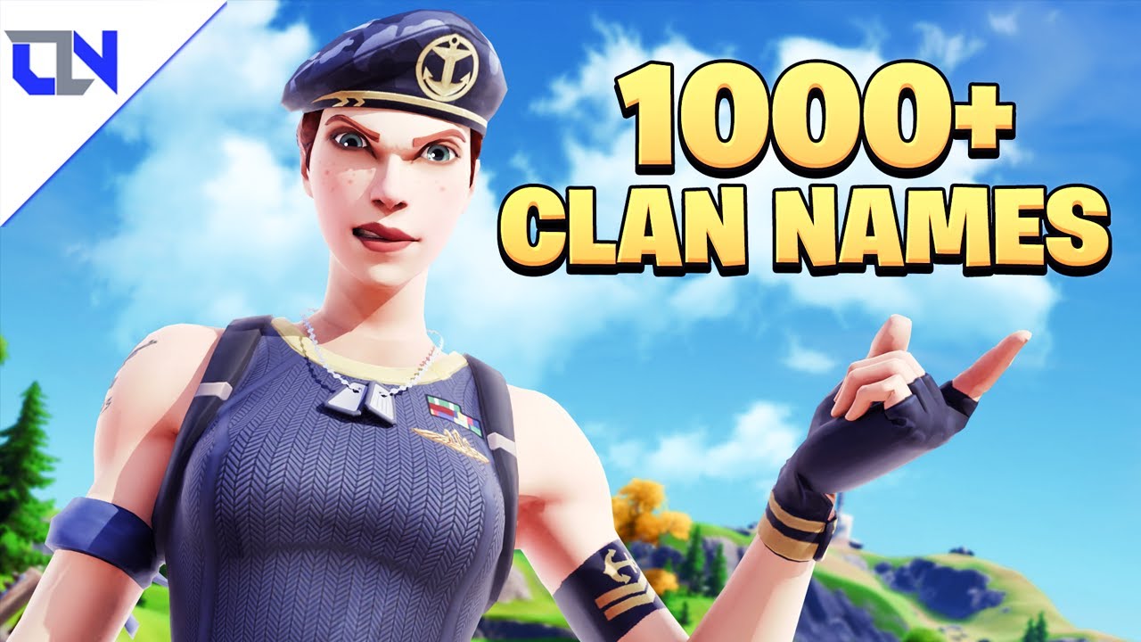 1000+ Best/Cool Sweaty Clan Names 2020! (Not Used) | Join A Fortnite ...