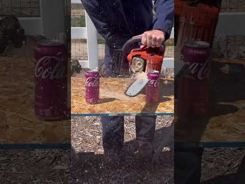 Chainsaw vs. Coke