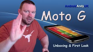 Motorola Moto G Unboxing and First Look screenshot 5