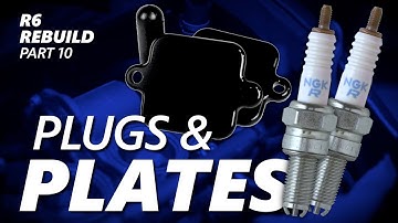 How To Install R6 Spark Plugs & Block Off Plates | Yamaha R6 Rebuild Series | Part 10