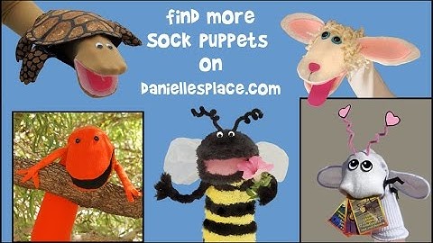 How to Make Sock Puppets -  View it and Do it Craft! #1