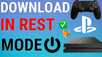 How To Get PS4 To Download While In Rest Mode